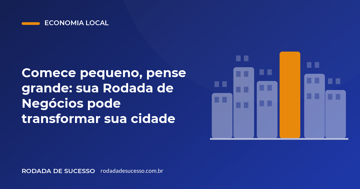 Article cover illustration on the theme of the local economy